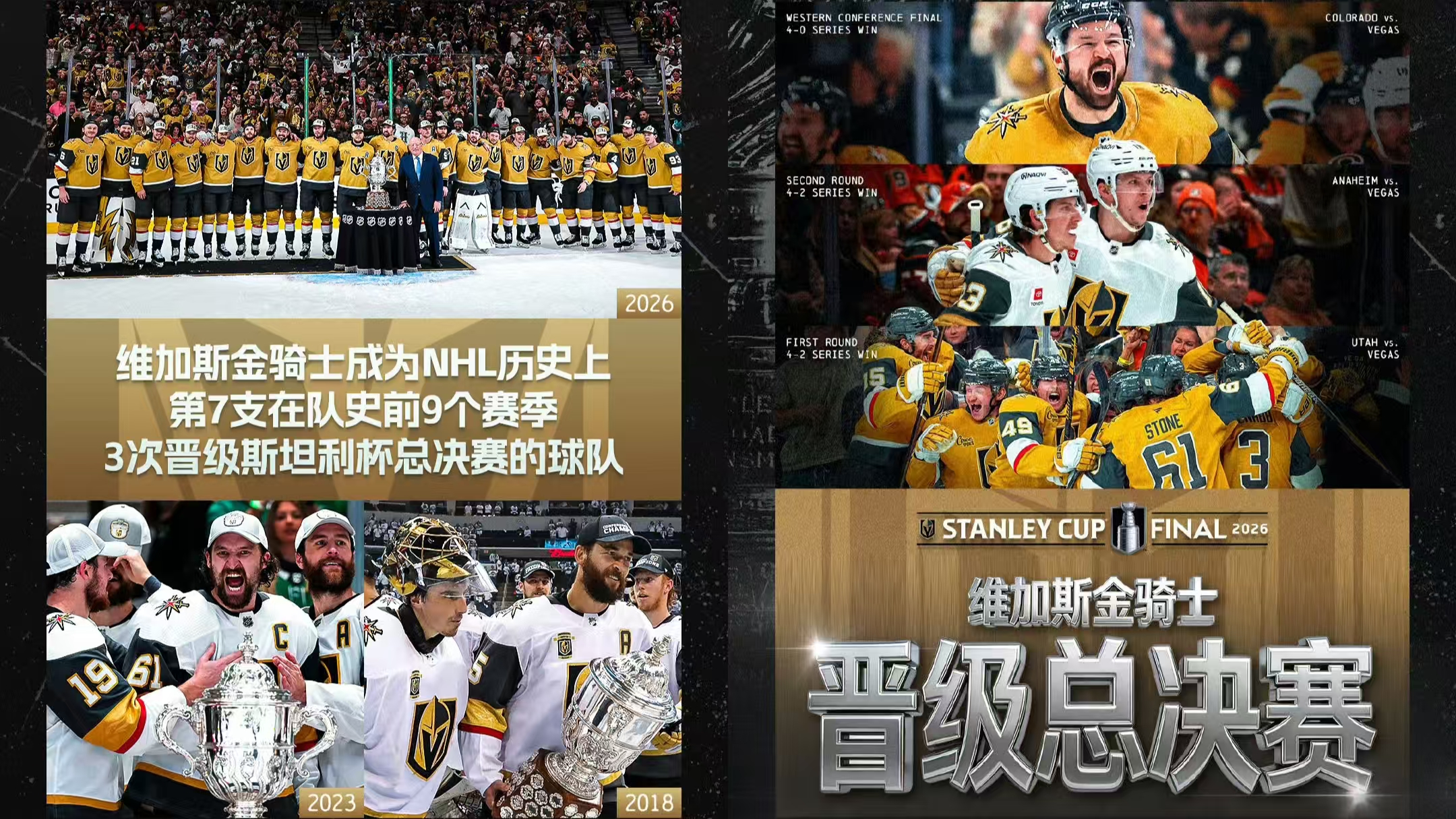 Golden Knightsi pomeli Avalanche i plasirali se u finale Stanley Cupa